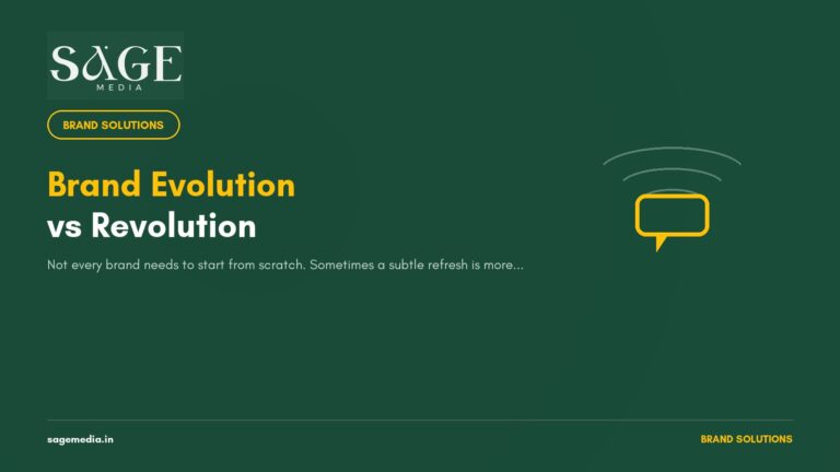 Brand Evolution vs. Revolution: Which Approach Does Your Company Need?