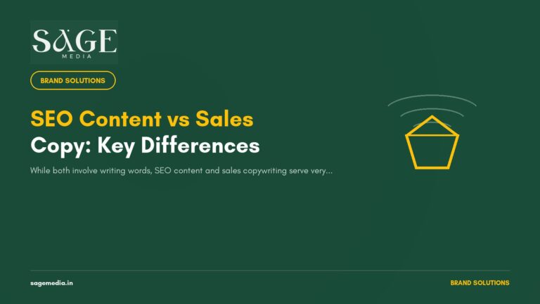 SEO Content vs. Sales Copy: When to Use Which Strategy
