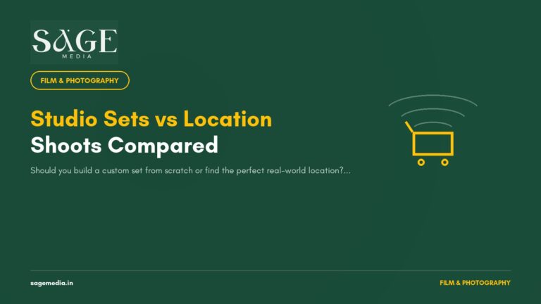 In-Studio Sets vs. Location Shoots: Which is Better for Your Brand?