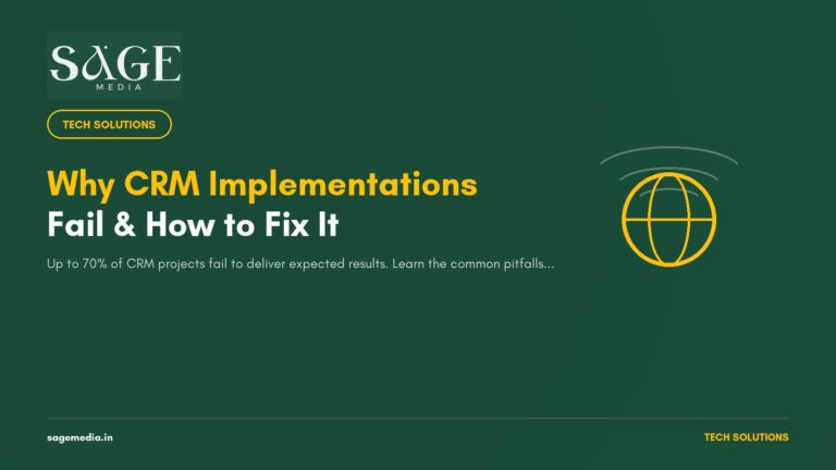 Why Most CRM Implementations Fail (And How to Ensure Yours Succeeds)