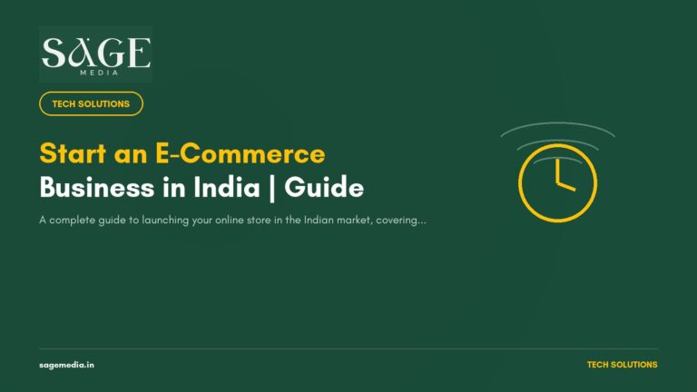 How to Start and Scale a Successful E-Commerce Business in India