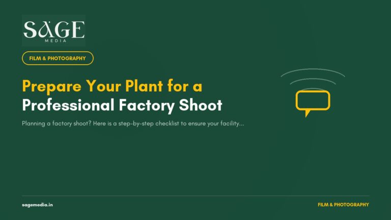 How to Prepare Your Manufacturing Plant for a Factory Shoot