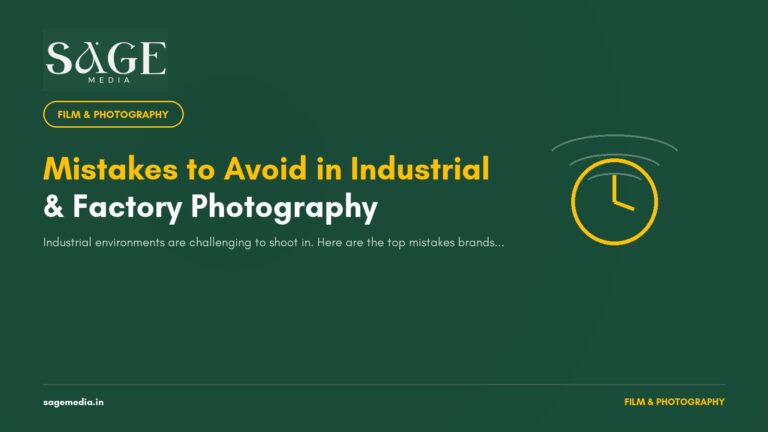 Common Mistakes to Avoid During an Industrial Photography Shoot