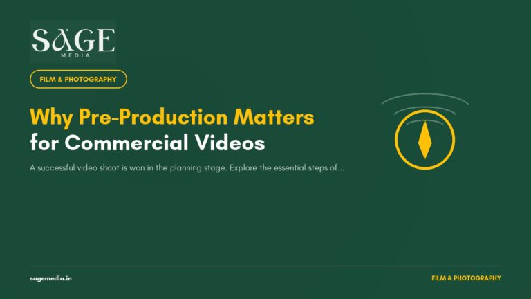 The Importance of Pre-Production in Commercial Video Shoots