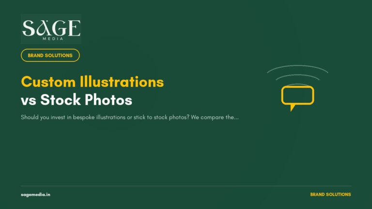 Custom Illustrations vs. Stock Photos: What Works Best for Modern Brands?