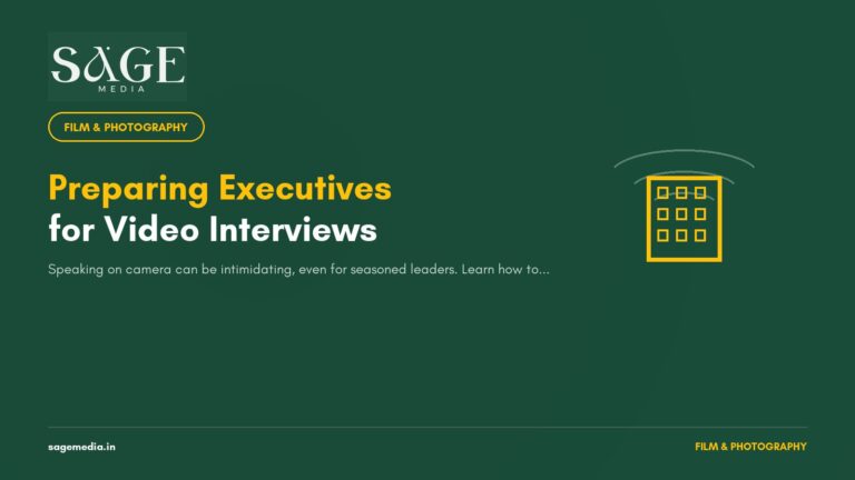 How to Prepare Executives for a Compelling On-Camera Interview