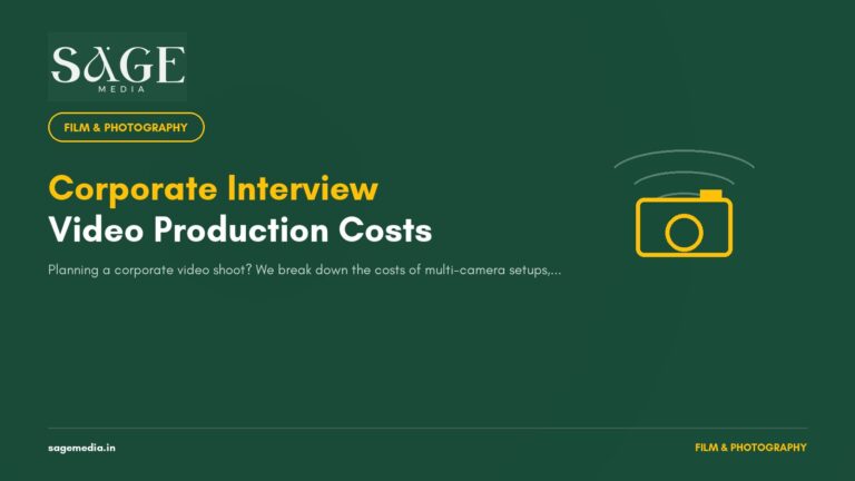 The Real Costs of Professional Corporate Video and Interview Shoots