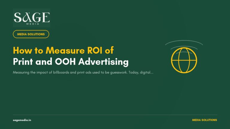 How to Measure the ROI of OOH and Print Advertising Campaigns