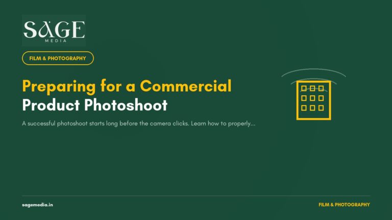 How to Prepare Your Products for a Commercial Photoshoot
