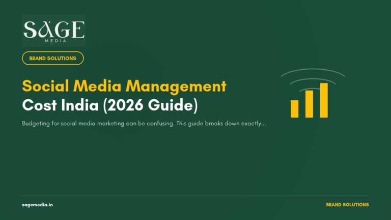 The Real Cost of Social Media Management in India (2026 Pricing Guide)