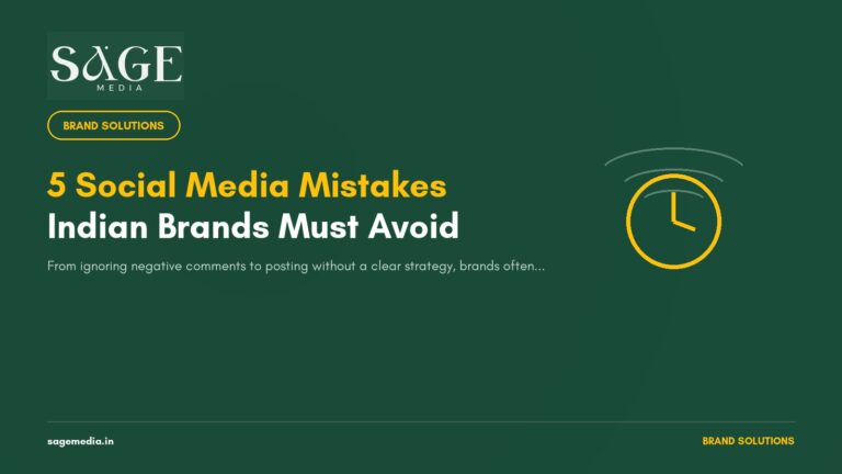 5 Costly Social Media Mistakes Indian Brands Are Making Right Now