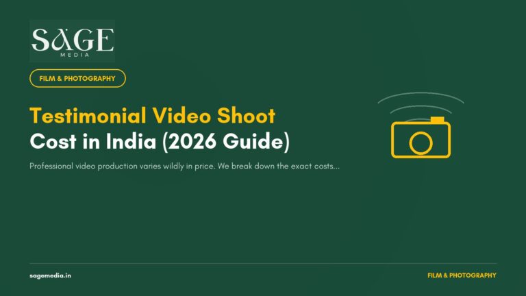 How Much Does a Professional Testimonial Video Shoot Cost in India?