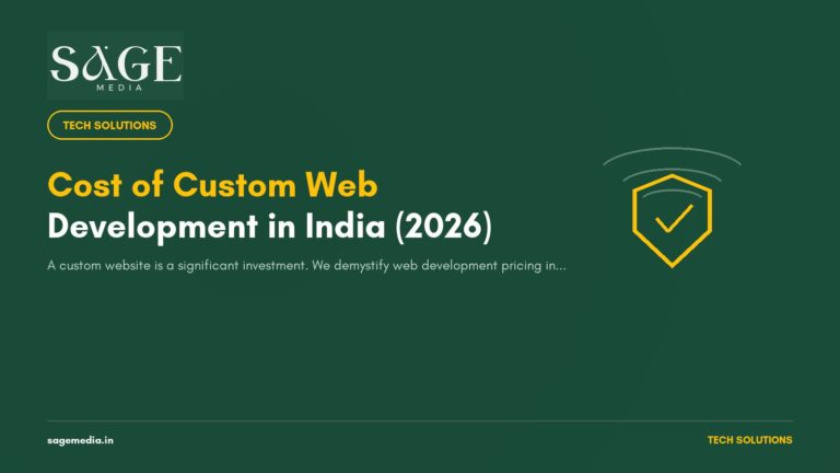 What is the Real Cost of Custom Web Development in India?