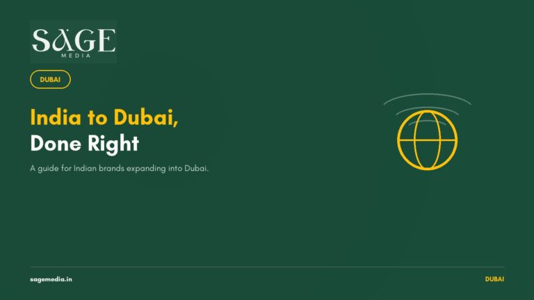 A Marketing Guide for Indian Brands Expanding to Dubai