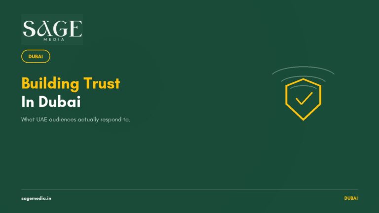 Building Trust with Dubai Audiences Through Marketing