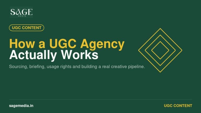 How a UGC Content Agency India Actually Works