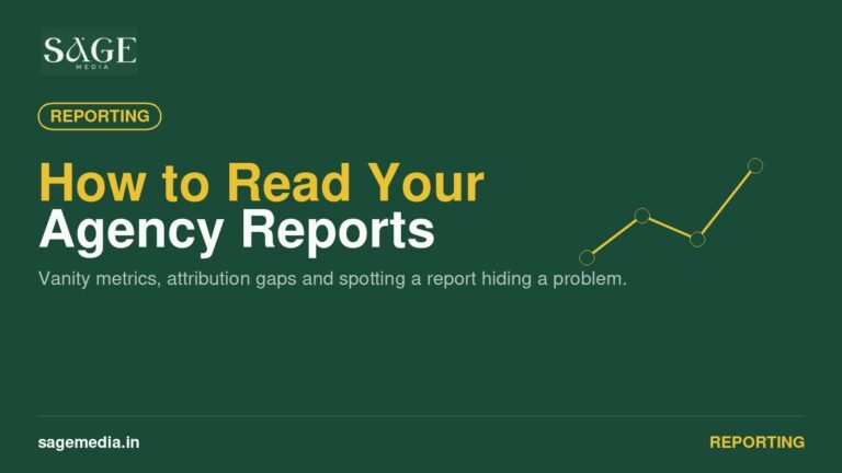 How to Read the Reports Your Marketing Agency Sends